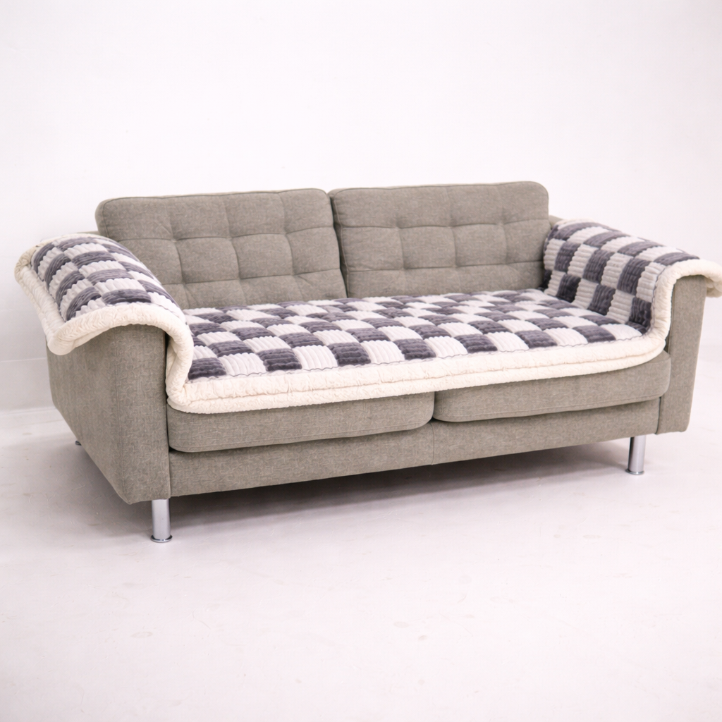 Sofa Guard UltraSoft - Sofaschutz kariert